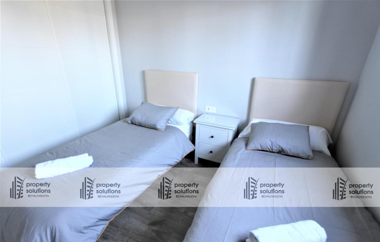 Ferienwohnung Playa Los Alamos - Segunda Linea De Playa - Piscina - Playa A 300 Metros - Parking Gratis Torremolinos Exterior foto